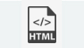 HTML Icon